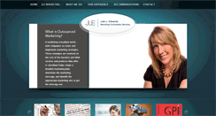 Desktop Screenshot of julieledwardsmarketingconsultationservices.com